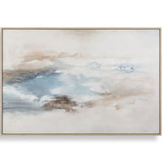 Chasing Blue Coastal Canvas Art