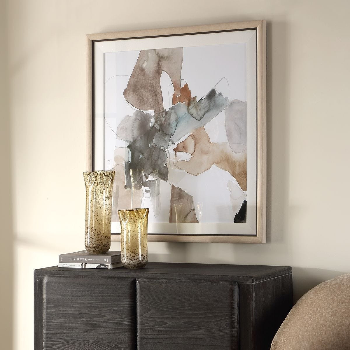 Uttermost Cohesion Framed Abstract Print