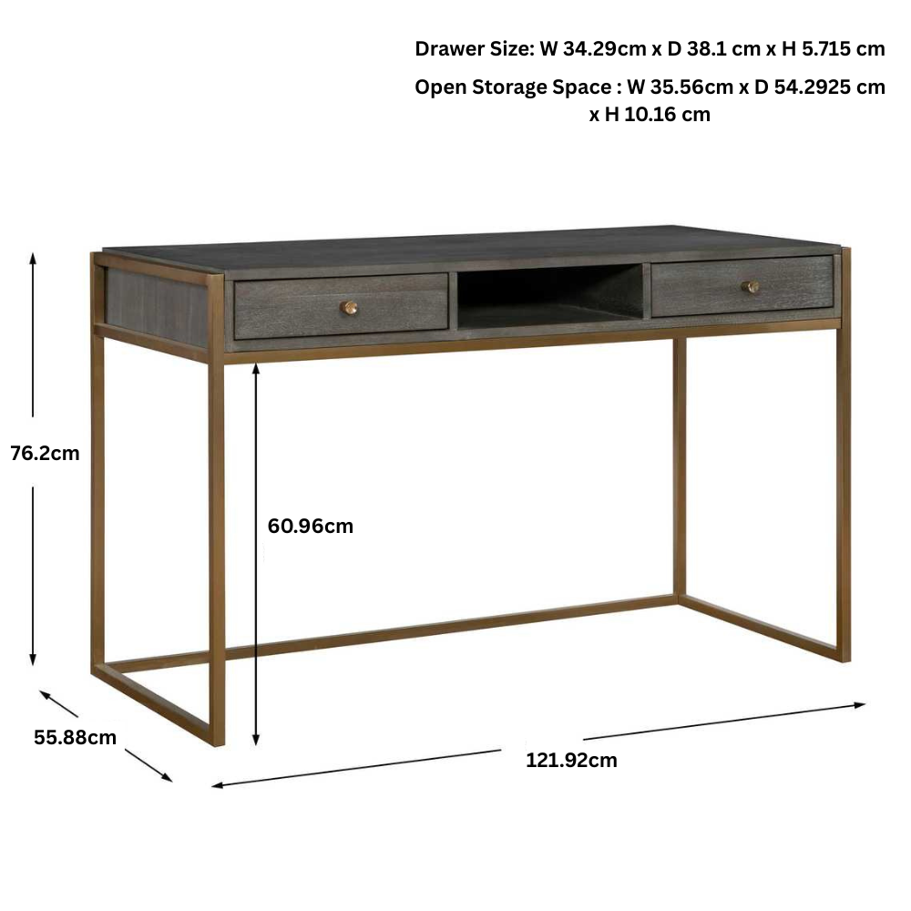 Uttermost Taja Modern Writing Desk