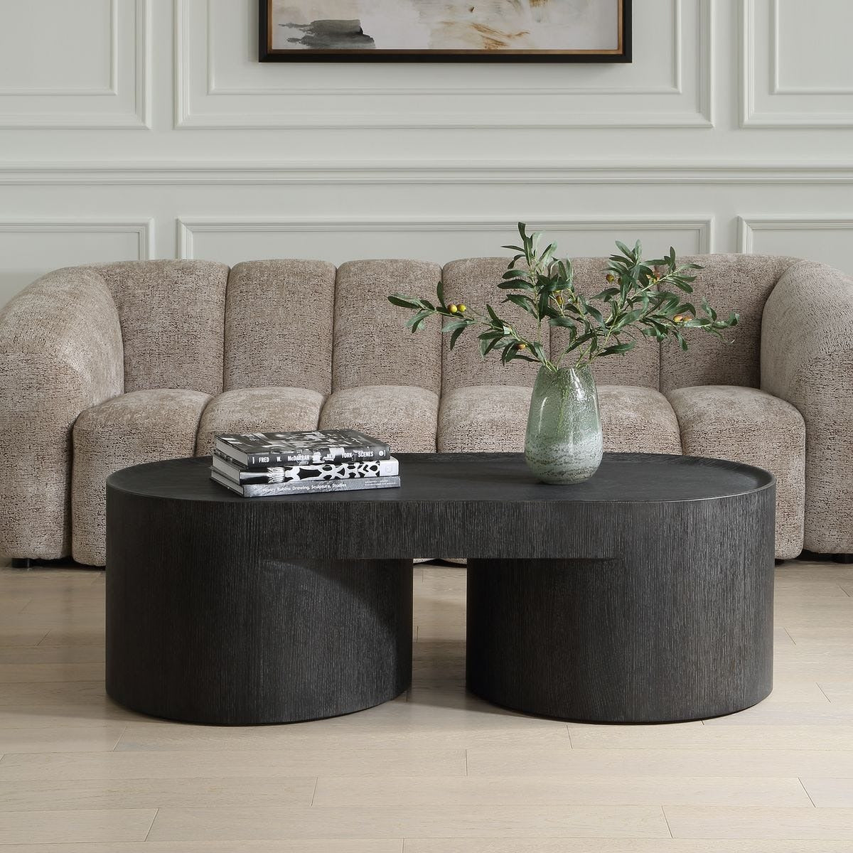 Uttermost Isbell Coffee Table in Black Stain