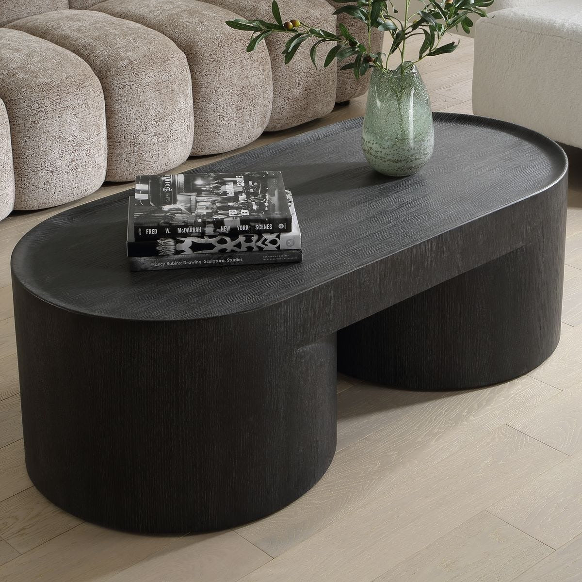 Uttermost Isbell Coffee Table in Black Stain