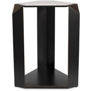 Keenan Geometric Side Table