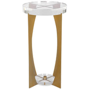 Kolkata Accent Table in Brass