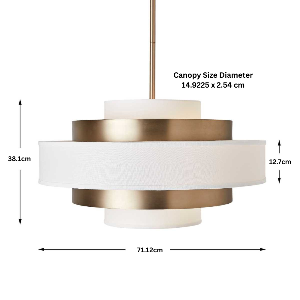 Uttermost Radio City 6 Light Pendant