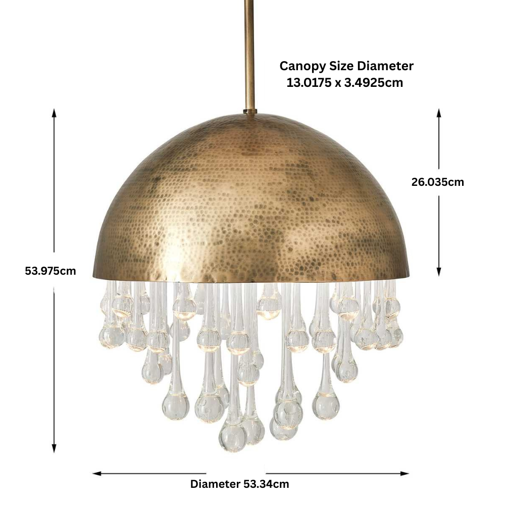 Uttermost Downpour 6 Light Pendant - Round