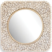 Merak Teak Mosaic Mirror