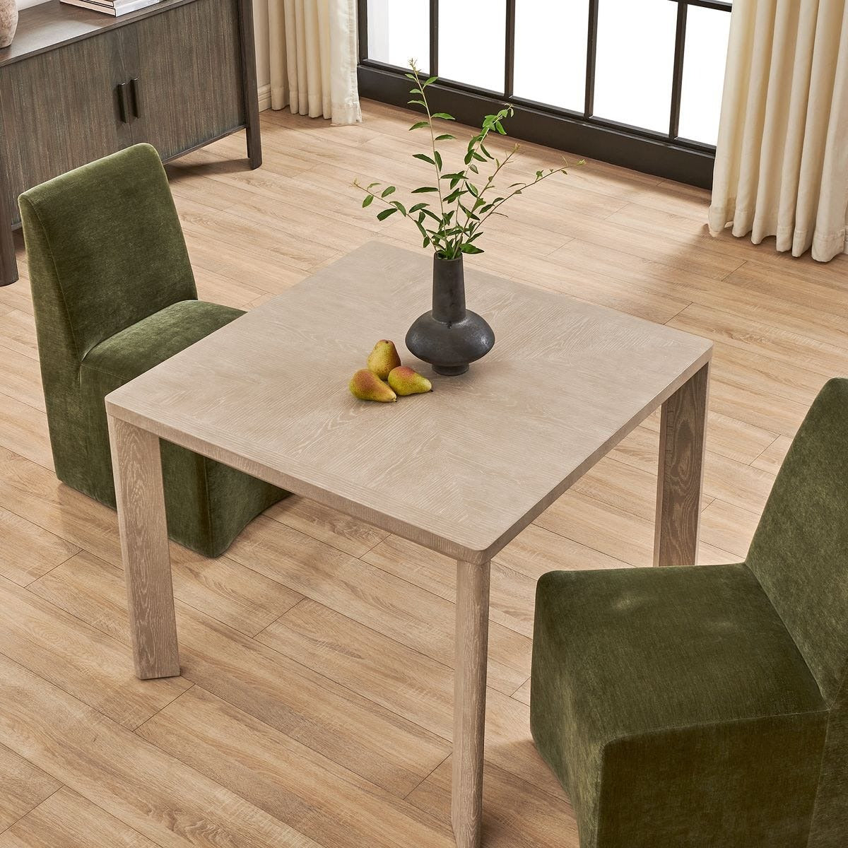Uttermost Noval Square Dining Game Table - 96cm