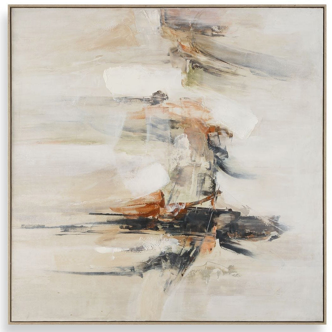 Outburst Hand Painted Modern Art