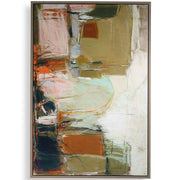 Palace Walls Framed Abstract Art