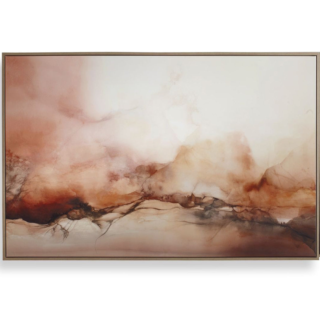Rise Framed Modern Canvas