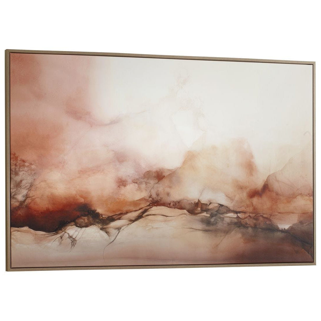 Uttermost Rise Framed Modern Canvas