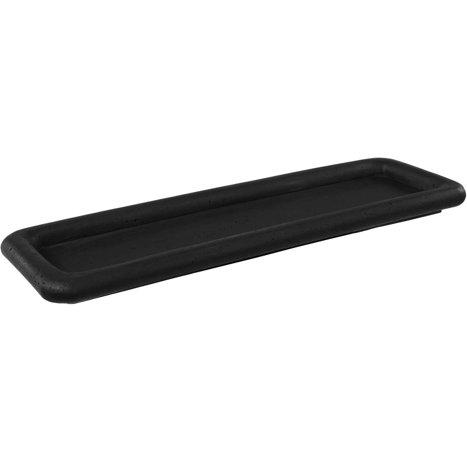 Uttermost Shadowline Indoor-Outdoor Black Tray