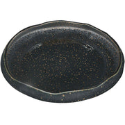 Uttermost Stardust Ripple Indoor-Outdoor Bowl in Black