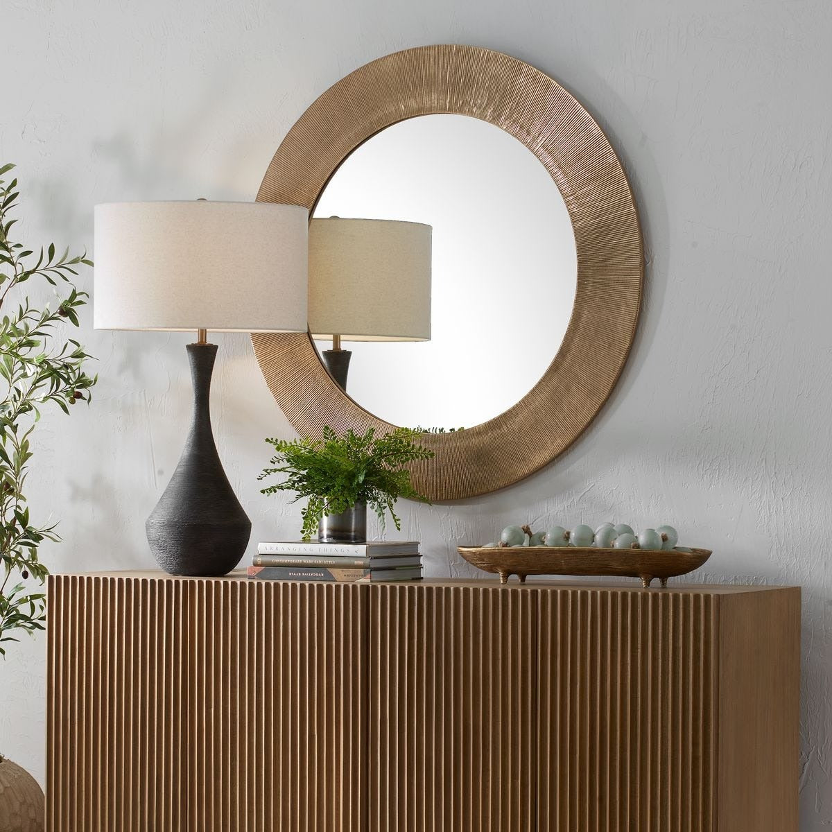 Uttermost Tano Round Mirror