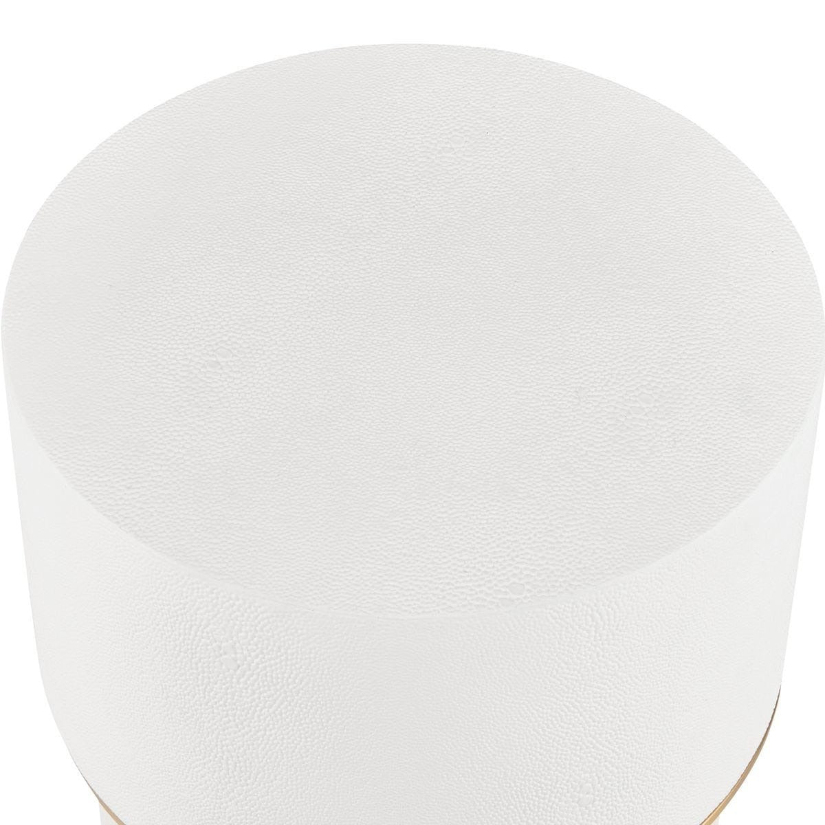 Uttermost Wessex Drink Table in White