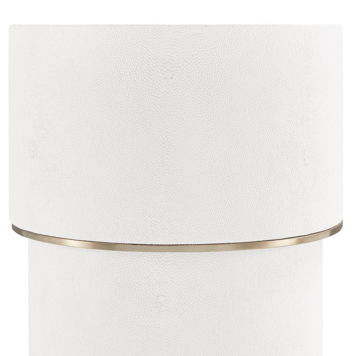 Uttermost Wessex Drink Table in White