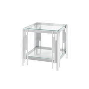 Vasa Clear Glass Side Table