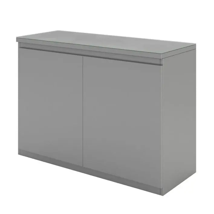 Vienna Tempered Matt Glass 2 Door Sideboard Sideboard