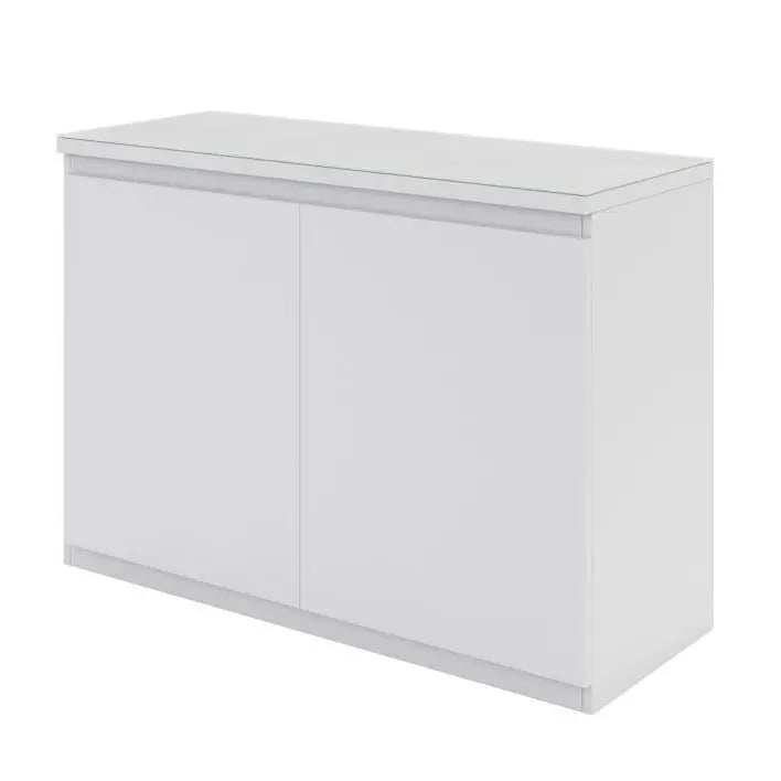 Vienna Tempered Matt Glass 2 Door Sideboard Sideboard