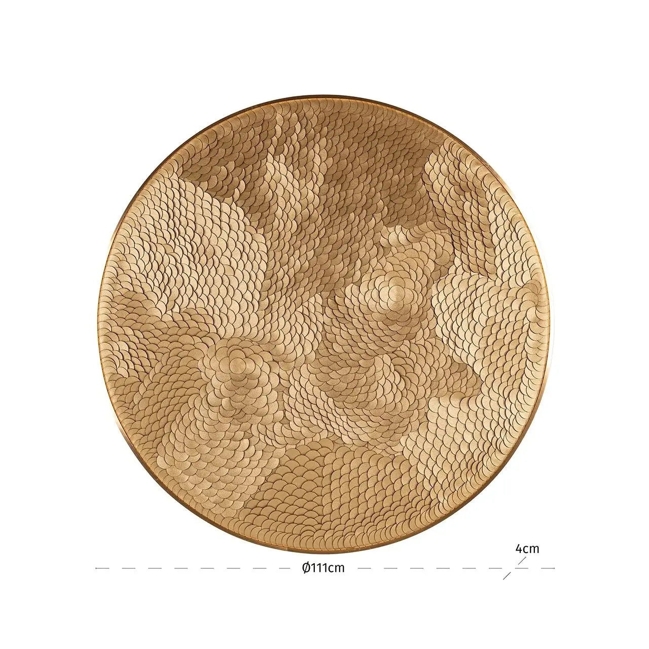 Richmond Interiors Bloom Wall Art – Gold Floral Design  Nicholas John Interiors