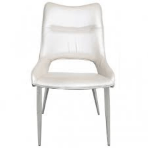 Melbourne White Dining Chairs - Pair